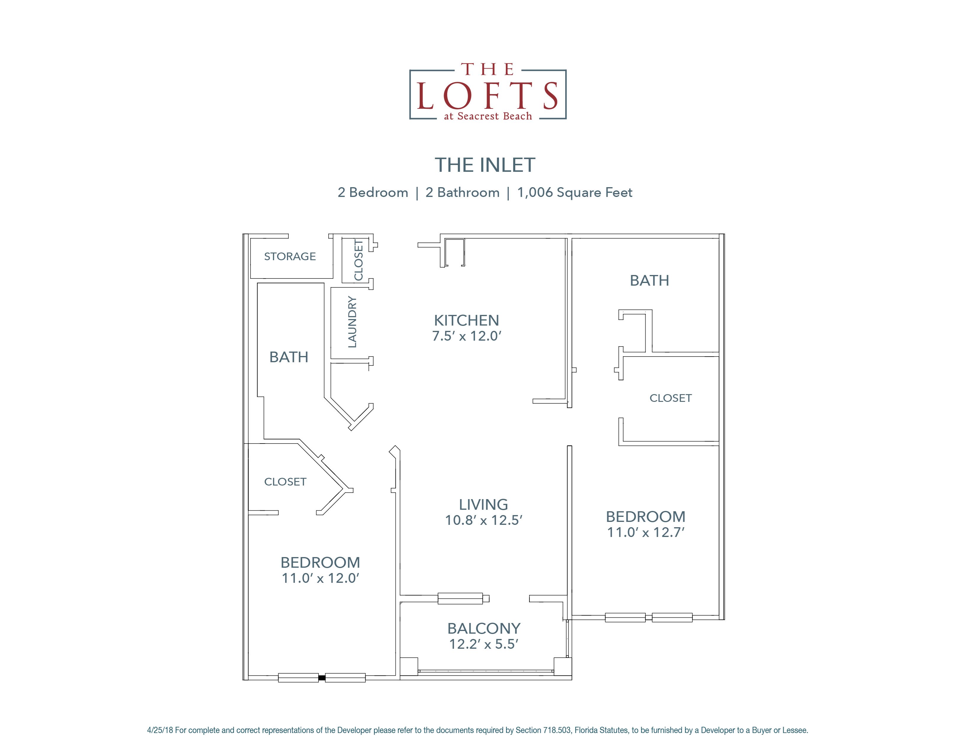 The Inlet Floor Plan 8